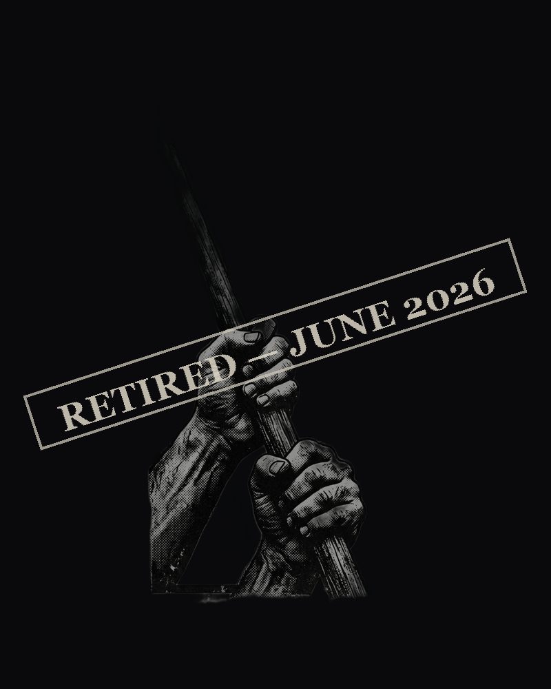 The Flag Bearer &mdash; retired design, June 2026